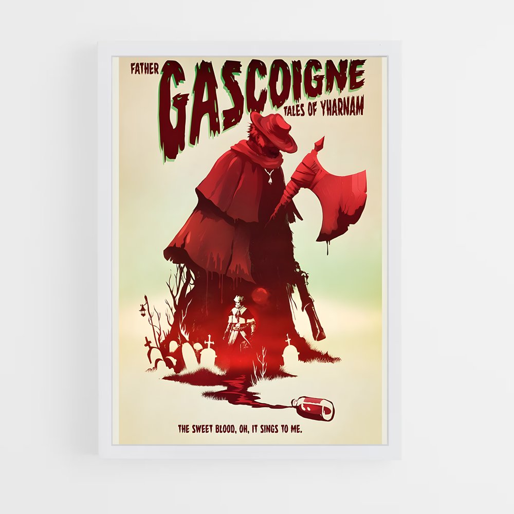 Poster Gascoigne's Echo – affiche Bloodborne (vue 3)